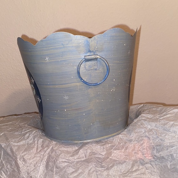 Snowman Bucket Holiday Snow NWT - Picture 2 of 8